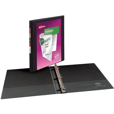 Avery Durable 1/2" 3-Ring View Binder Black (17001) 823492