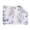 C&F Home Cynthia Cotton Quilted Reversible Machine Washable Placemat Machine Washable Set of 6 - 3 of 4