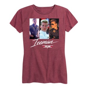 Women's - Top Gun - Iceman Short Sleeve Graphic T-Shirt - 1 of 4