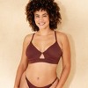 Women's Longline Ring Detail Underwire Bikini Top - Shade & Shore™ - 4 of 4