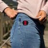 Adult Black Widow Movie Belt Buckle Costume Pin - 3 of 3
