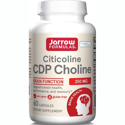 Jarrow Formulas, Inc. Citicoline Cdp Choline 250 mg 60 Caps.