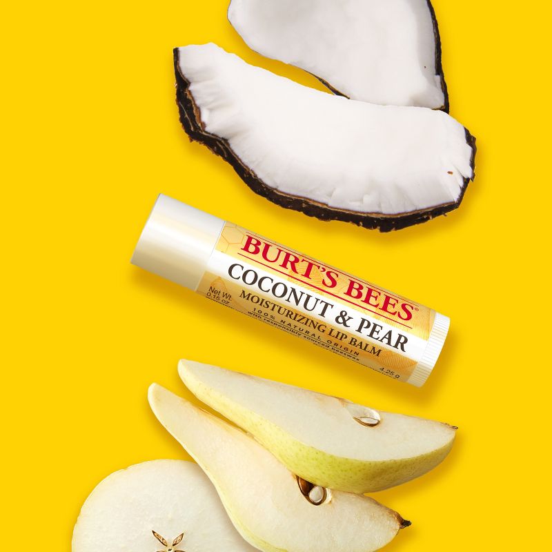 Burt&#39;s Bees Coconut and Pear Lip Balm Blister Box - 0.15oz, 4 of 16