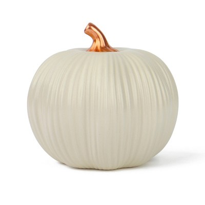 Stoneware Pumpkins White - Bullseye's Playground™