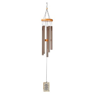 Dicksons All Things Work for Good Rose Gold Tone 35 Inch Aluminum Wind Chime Noisemaker - 1 of 2