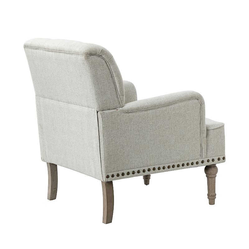 Naida Armchair with Carved Legs | ARTFUL LIVING DESIGN, 5 of 12