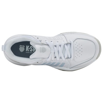 Обувь K-Swiss Women's Court Express 2 Tennis Shoe (White/Ballad Blue/Dawn Blue). (11) — фото 7