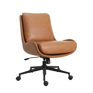 Modern Armless Office Chair - WOVENBYRD - 1 of 4