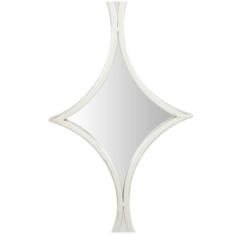 Contemporary Metal Geometric Wall Mirror with Diamond Pattern - Olivia & May, 3 of 6