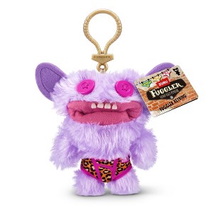 Fuggler Plush Clip-On Keyring - Grin Grin - 1 of 4