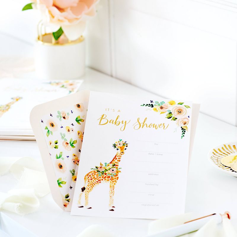 20ct Invitation Cards Fill in Baby Animals - PAPYRUS, 5 of 7