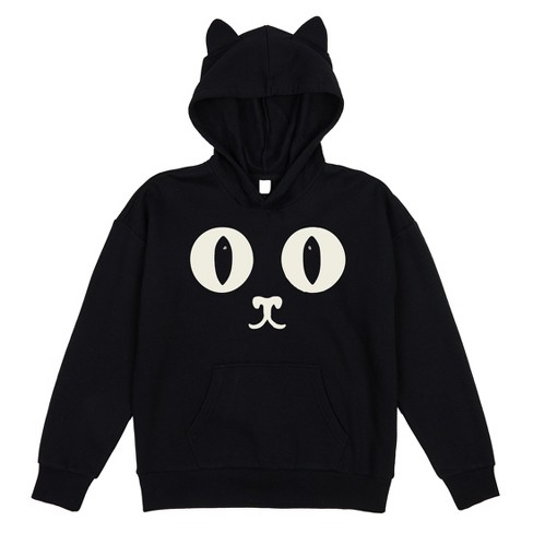 Cat hoodie for girls hotsell