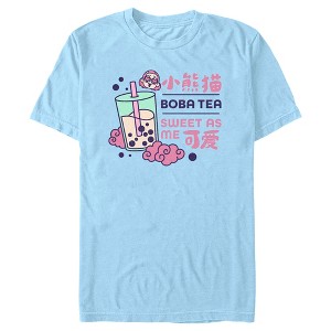 Men's Turning Red Boba Tea Sweet as Me T-Shirt - 1 of 4