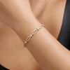Paperclip Bracelet for Women, Chain Couple Jewelry Gift for Girls - 4 of 4