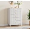 5 Drawers Dresser for Bedroom,Wide Modern Chest of Drawers with Metal Handle - 2 of 4