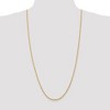 Black Bow Jewelry 2.75mm, 14k Yellow Gold, D/C Quadruple Rope Chain Necklace - 2 of 4