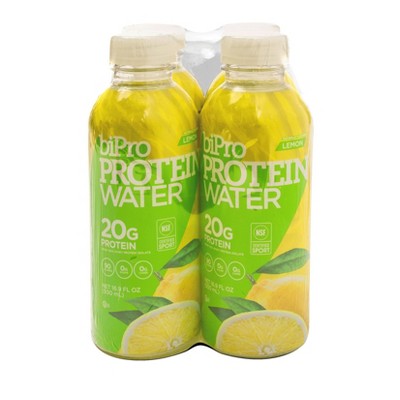 BiPro Protein Water - Lemon - 4ct/16.9 fl oz