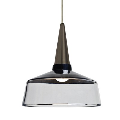 Besa Lighting Baron 10 1 - Light Pendant in  Bronze