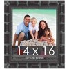 PosterPalooza | 14x16 Wide Bamboo Picture Frame, UV Acrylic, 4 Finishes - Brown, Black, Silver, and Natural - 2 of 4
