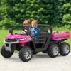 2-Seater Ride-On Dump Truck –6-Wheel Car with Functional Dump Bed for Big Kids - 2 of 4