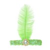 Unique Bargains Women's Feather Faux Diamond Sequins Headband 1 Pc - 3 of 4