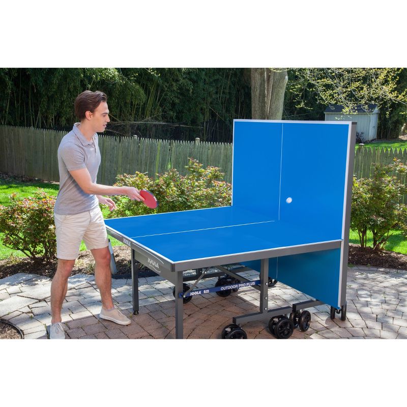 Joola Nova Pro Plus Outdoor Table Tennis Table with Weatherproof Net Set, 4 of 10