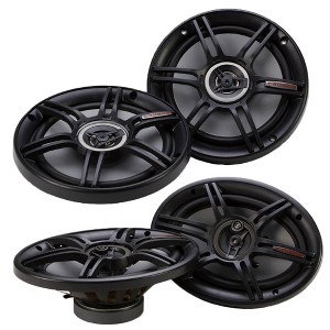 Crunch 300 Watts 6.5-Inch Coax Shallow + 400 Watts 6 x 9 Inches CS Speakers - 1 of 4