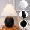 Maxax Black/Gold/Blue Ceramic Table Lamp with USB Port - 4 of 4