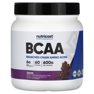 Nutricost Performance, BCAA, Grape, 1.3 lb (600 g) - 1 of 2