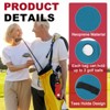 Unique Bargains Neoprene Waist-Mounted Lightweight Golf Ball Carry Bags 2 Pcs - 3 of 4