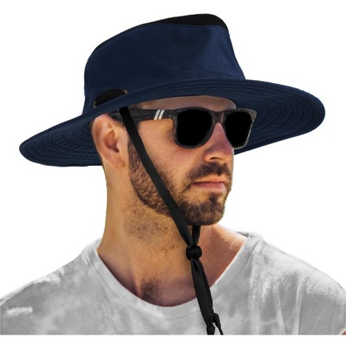 Buy Wide Brim Sun Hat Women/Men Protection Boonie Hat for Hiking Camping  Fishing Safari, Drak Grey, One Size at
