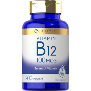 Carlyle Vitamin B12 100mcg | 200 Tablets - 1 of 4