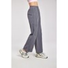 Clotth Women's Loose Straight Outdoor Sports Pants - Low-Rise Drawstring Wide-Leg Casual Pants, Reflective Trendy Cargo Pants - 4 of 4