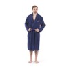 Linum Home Textiles 100% Turkish Cotton Embroidered ''Mr.'' Terry Bathrobe - 2 of 3