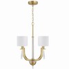 Craftmade Lighting Fortuna 4 - Light Chandelier in  Satin Brass - 4 of 4