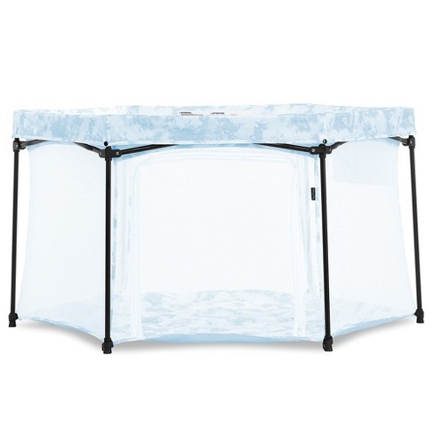 Dream On Me Onyx Playpen In Sky Blue : Target