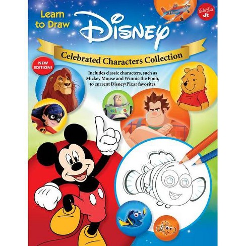Learn To Draw Disney Celebrated Characters Collection Licensed Learn To Draw By Disney Storybook Artists Paperback Target