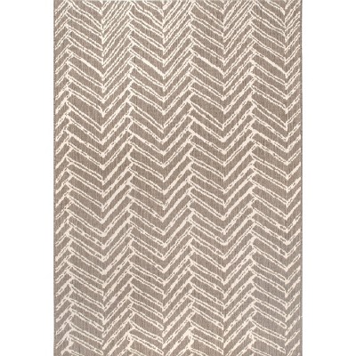 Nuloom Macklin Herringbone Indoor/Outdoor Area Rug