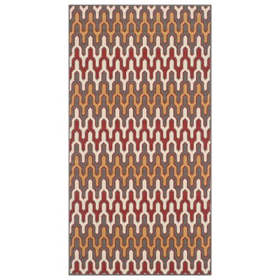 Aysel 2'7" x 5'Rug - Dark Gray/Rust - Safavieh