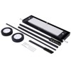 26" Adjustable Rolling Magnetic Sweeper, 30LBS Capacity Quick Release Sweeper, Heavy Duty Magnetic Pickup Tool for Nails Screws Collection - 3 of 4