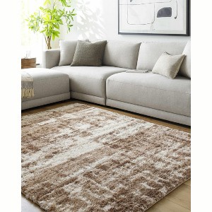 Hauteloom Skah Brown Shag Rug - 1 of 4