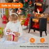 Karl Home 1000-Watt Portable Small Electric Fireplace with 3D Realistic Flame - 4 of 4