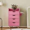 NicBex Storage Dresser with 4 Drawers - 2 of 4