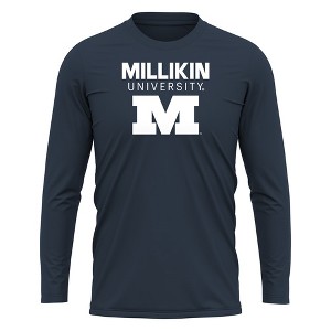 Men's Millikin University Adult Sport Long Sleeve Primary Logo - 1 of 4