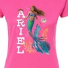 Women's - Disney - Ariel in Water Fitted Graphic T-Shirt - 2 of 3
