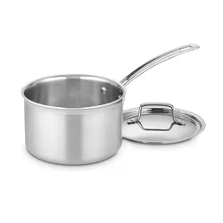 Cuisinart Classic MutliClad Pro 3qt Stainless Steel Tri-Ply Saucepan with Cover MCP193-18N - Silver