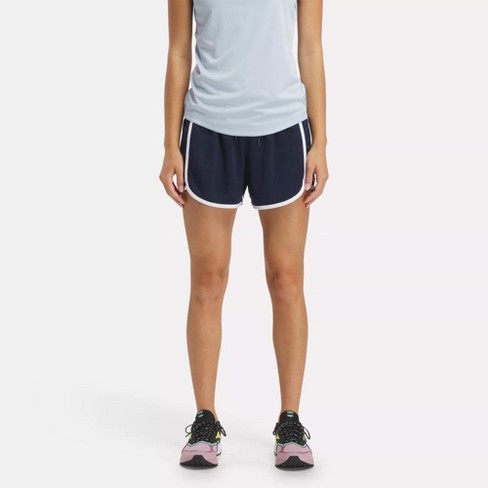 Reebok Workout Ready High-rise Shorts L Vector Navy / White : Target