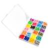 John Bead 600pcs 9mm Assorted Colors Plastic Crow Beads for DIY Crafts Bracelets Necklaces Jewelry Making Bead Box - 3 of 4