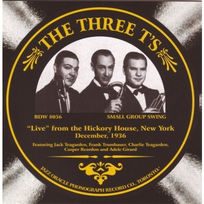 The Three T's - Live From The Hickory House, New York (CD)