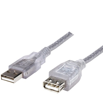 Manhattan® A-male To A-female Usb 2.0 Extension Cable, Translucent ...